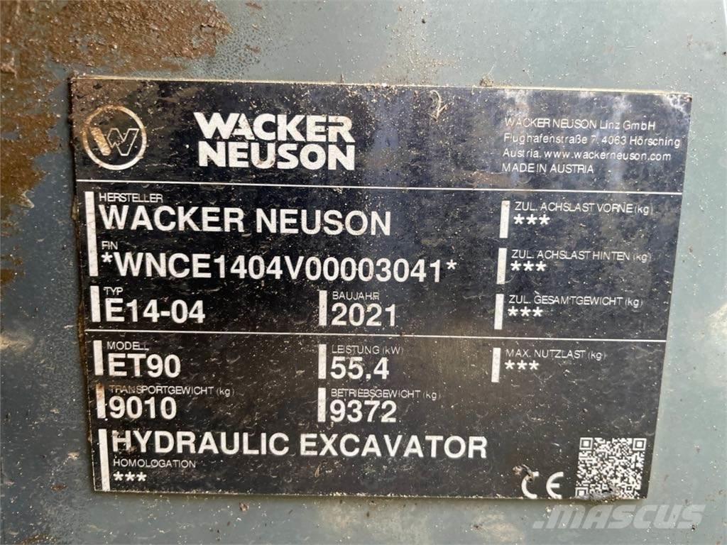 Wacker Neuson ET90 Excavadoras de cadenas