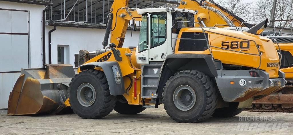 Liebherr L 580 Cargadoras sobre ruedas