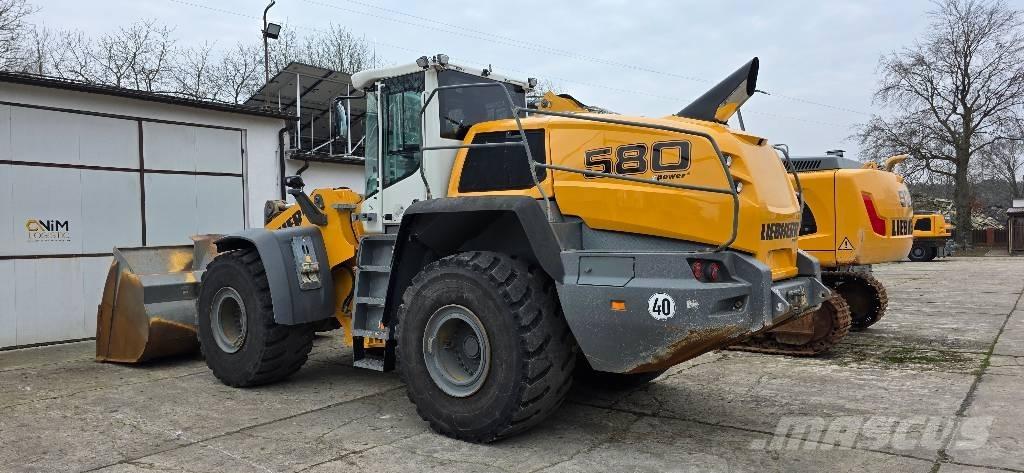 Liebherr L 580 Cargadoras sobre ruedas