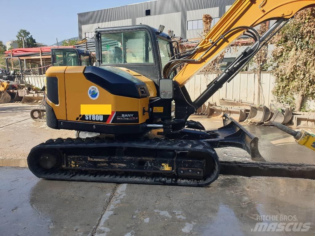 Sany SY 80 U Excavadoras de cadenas