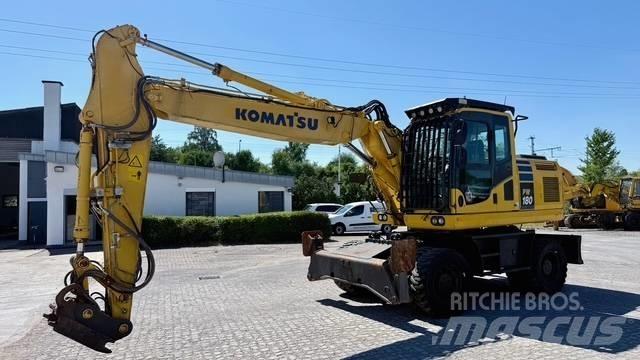 Komatsu PW 180-10 Excavadoras de ruedas