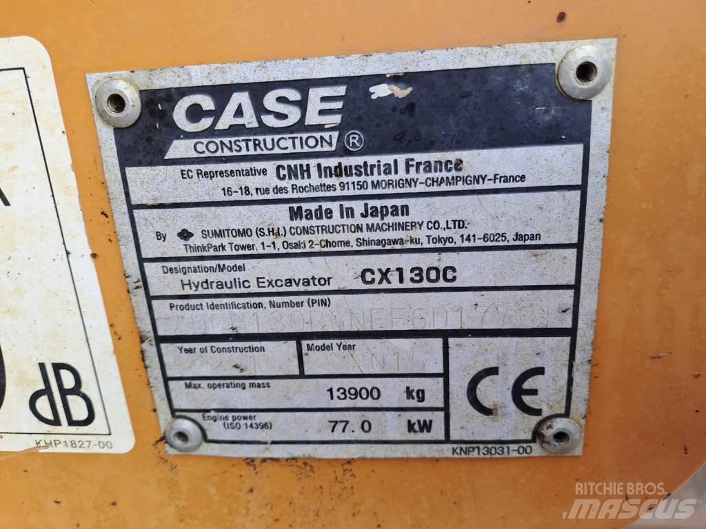 CASE CX 130 C Excavadoras de cadenas