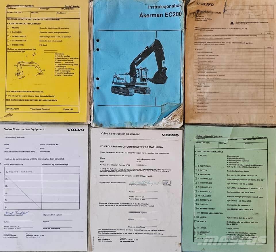 Volvo EC 200 Excavadoras de cadenas