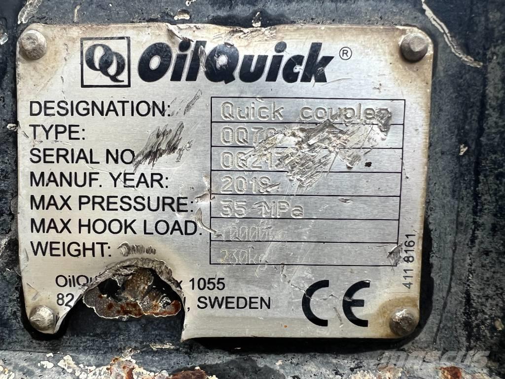 OilQuick OQ70/55 Enganches rápidos