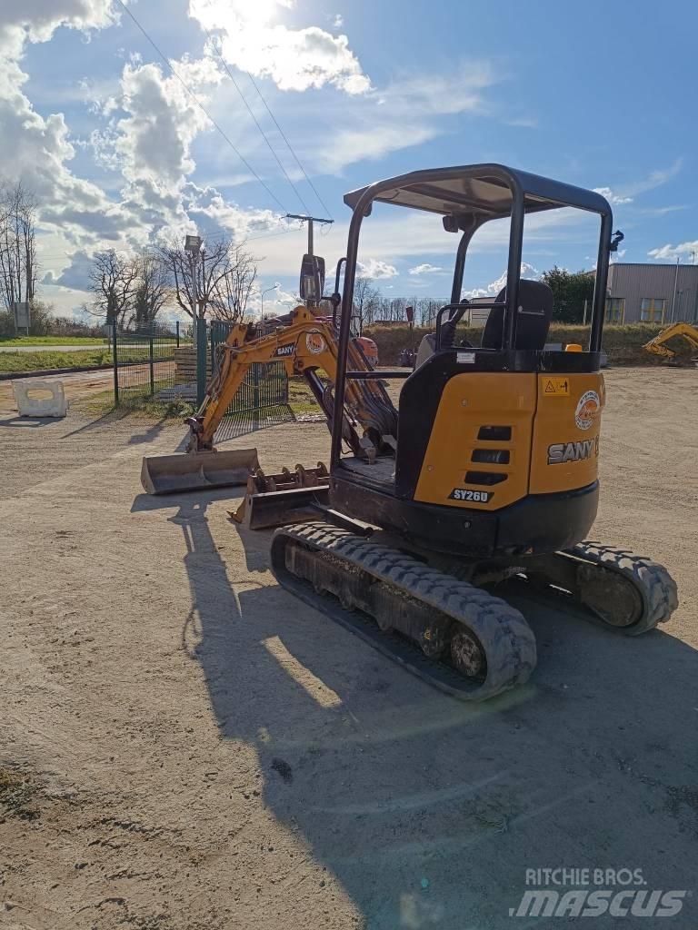 Sany SY 26 U Mini excavadoras < 7t