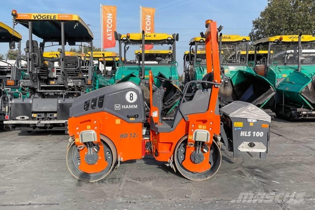 Hamm HD 12 VV Rodillos de doble tambor