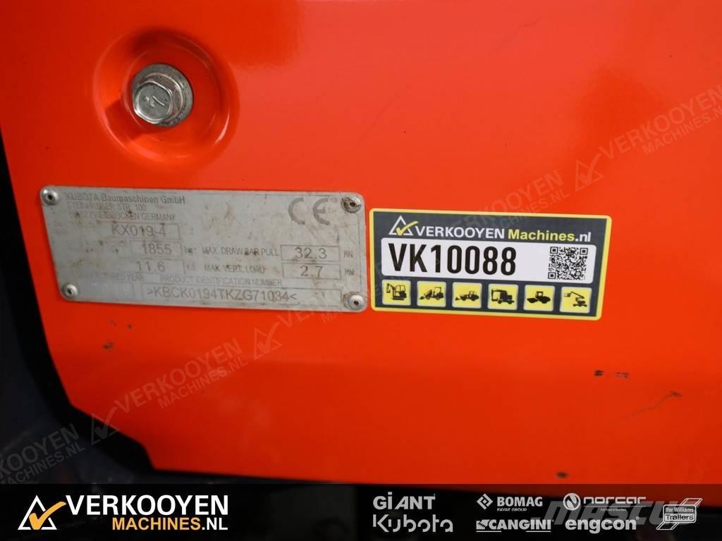 Kubota KX019-4 Mini excavadoras < 7t