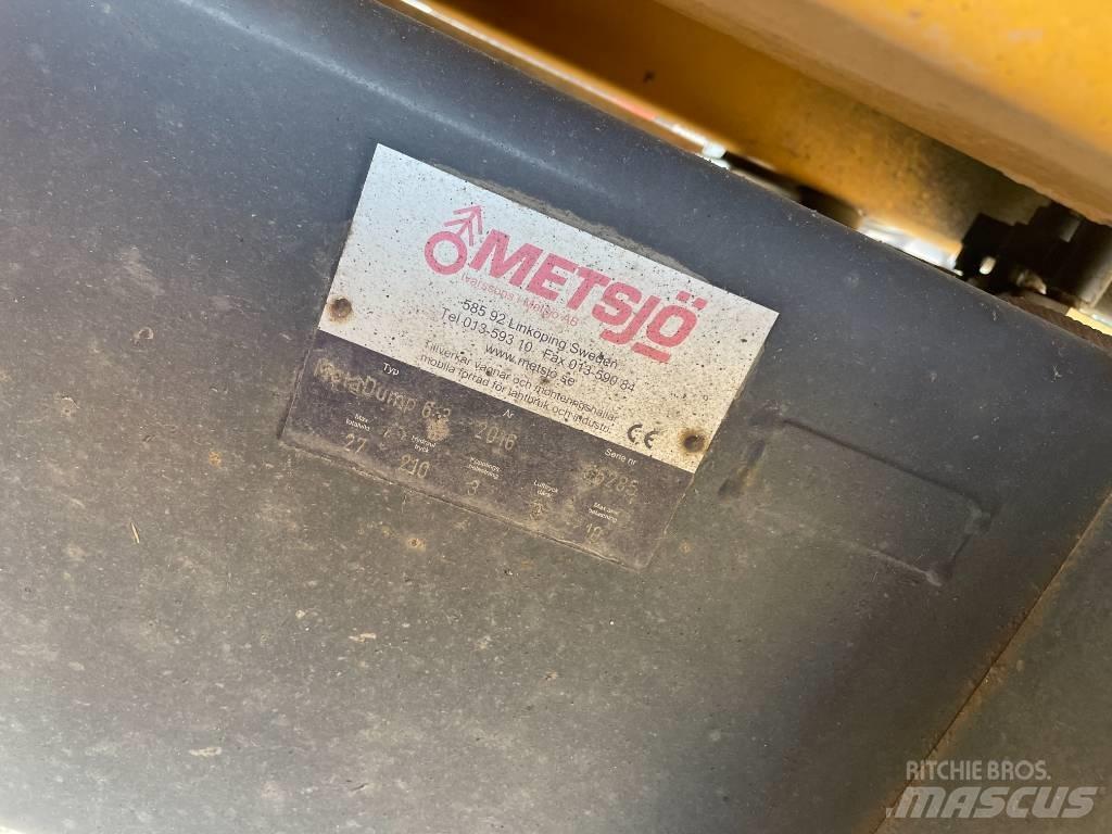 Metsjö Meta Dump 6.3 Remolques volquete