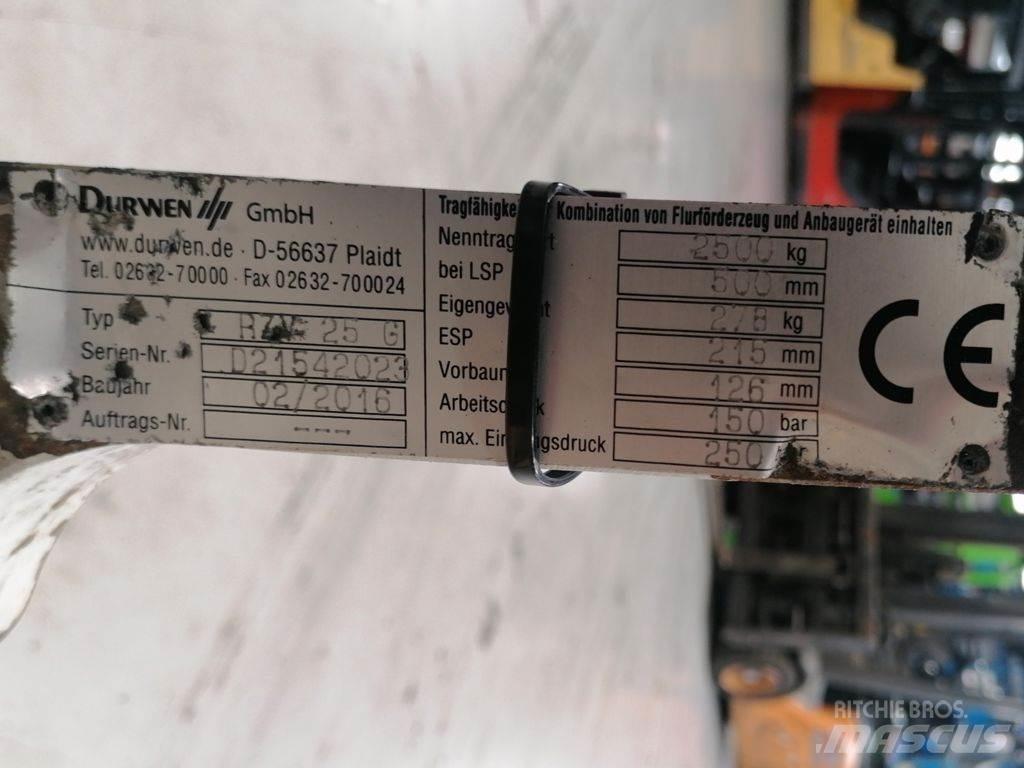 Durwen RZV 25 G. Horquillas