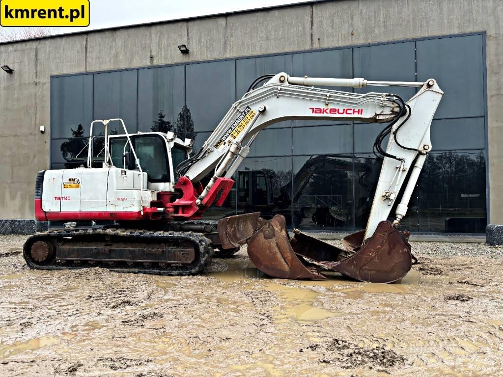 Takeuchi TB 1140 Excavadoras de cadenas