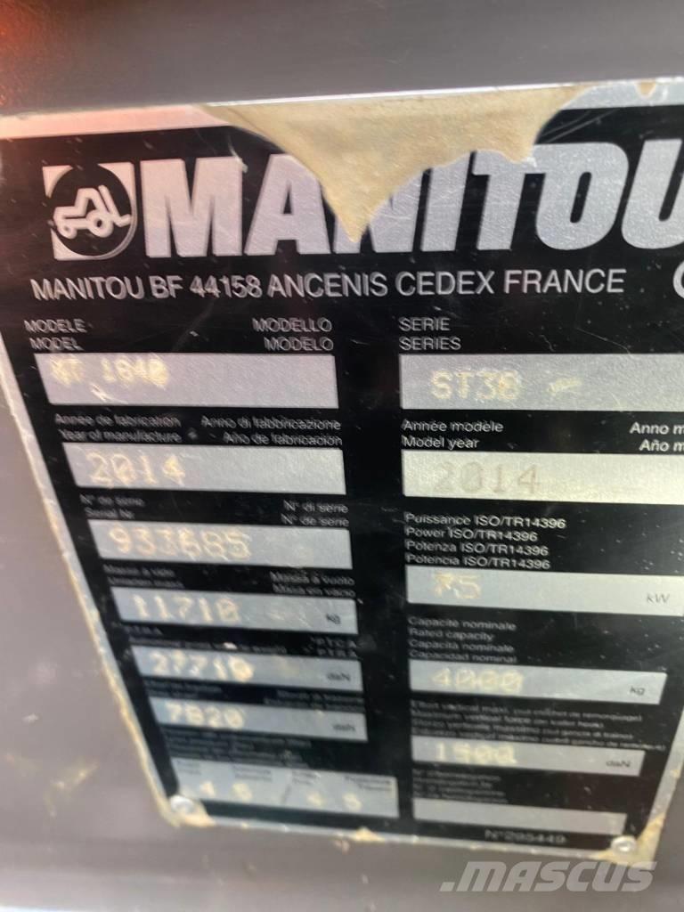 Manitou MT 1840 Carretillas telescópicas