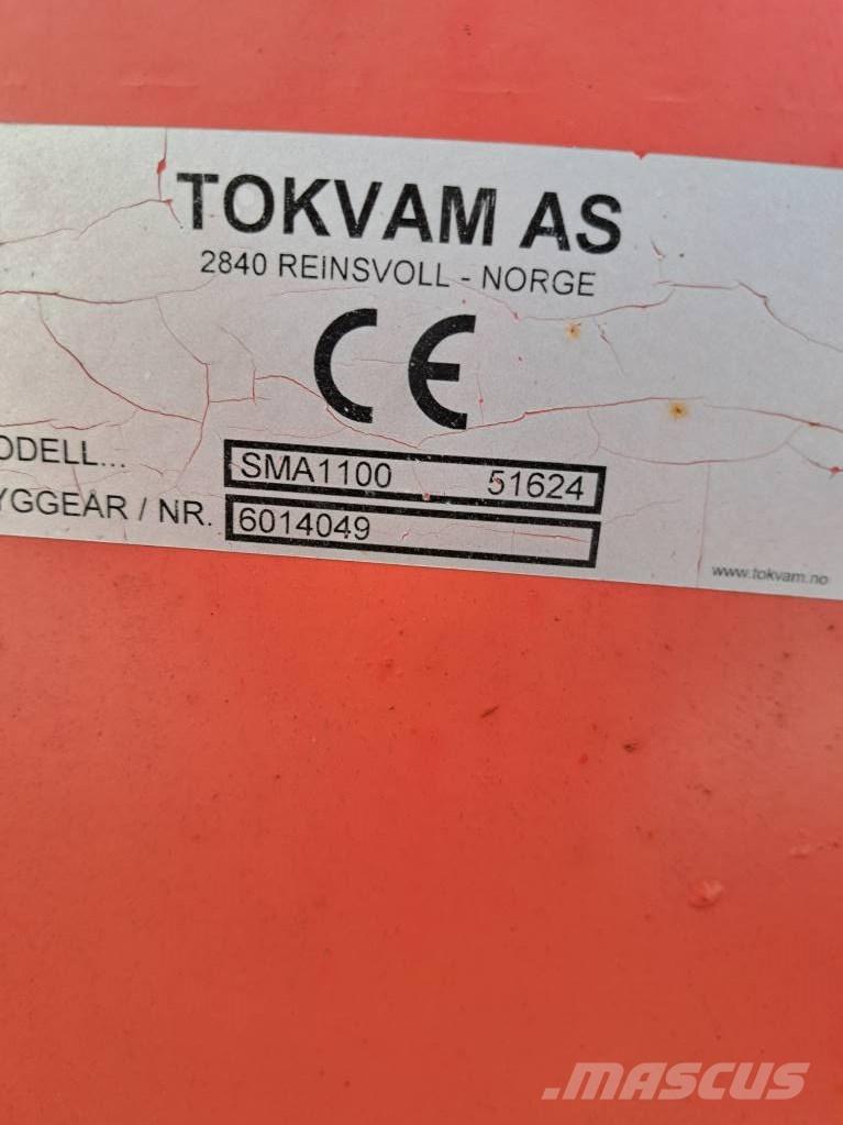 Tokvam SMA1100 Esparcidoras de arena y sal