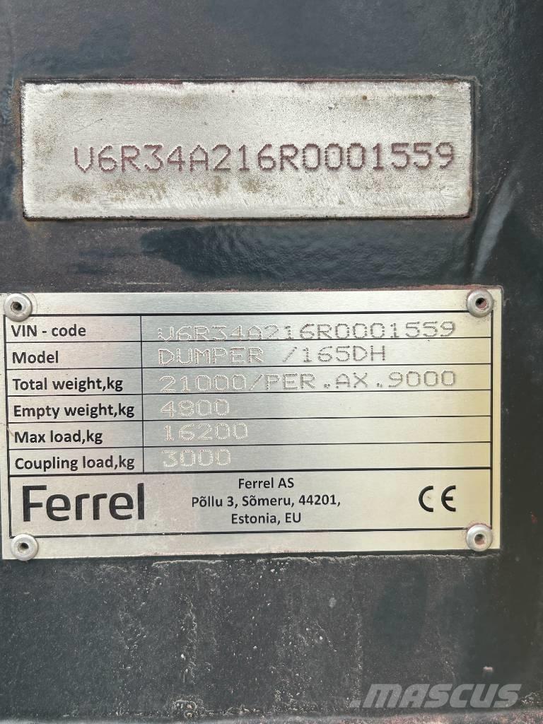 Ferrel 165DH Remolques volquete