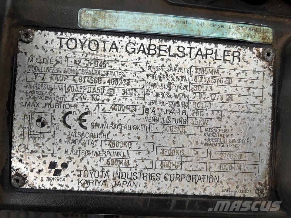 Toyota 7 FD 45 Carretillas diesel