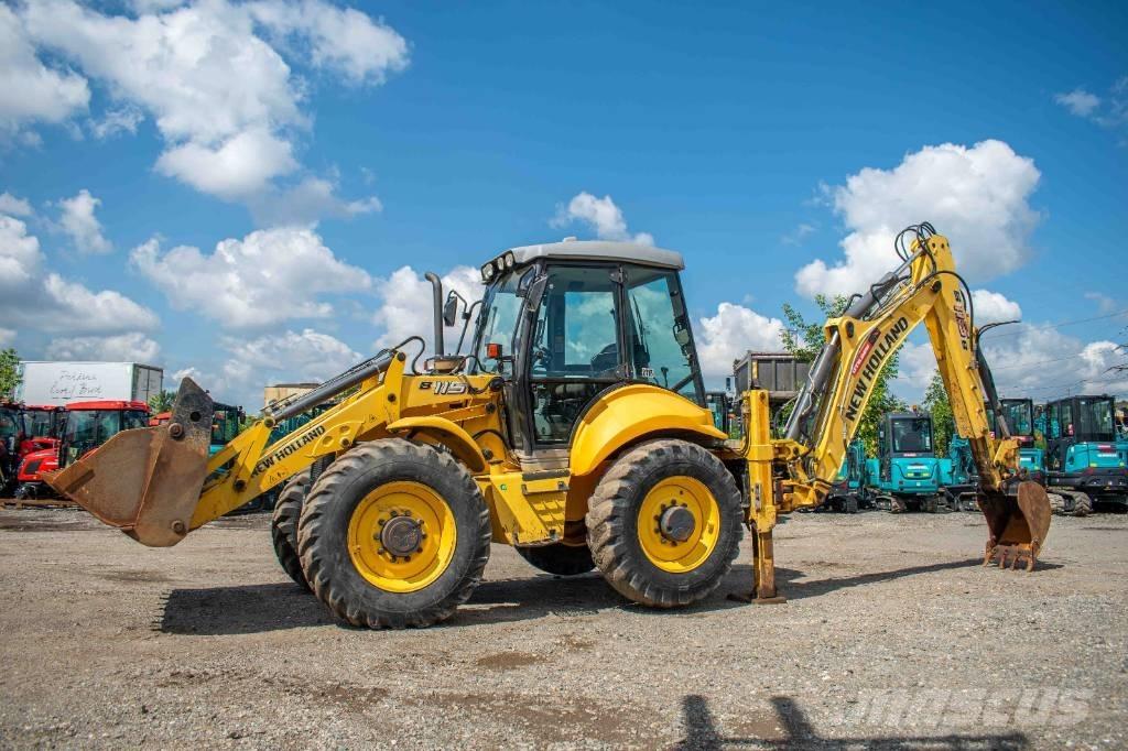 New Holland 115 Retrocargadoras