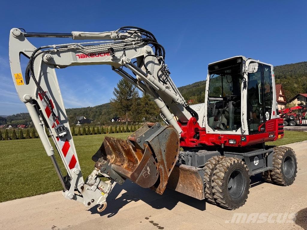 Takeuchi TB 295 W Excavadoras de ruedas