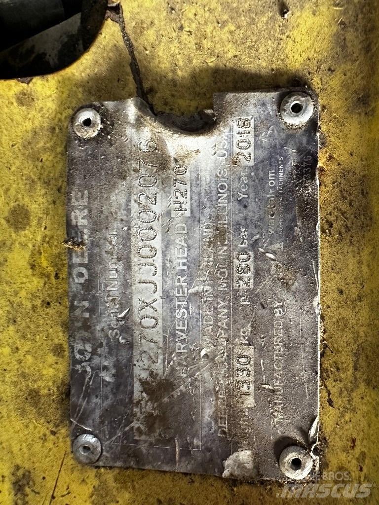 John Deere H 270 Cabezales cortadores