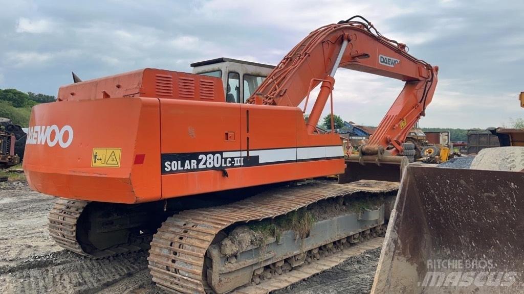 Daewoo Solar 280 III Excavadoras de cadenas