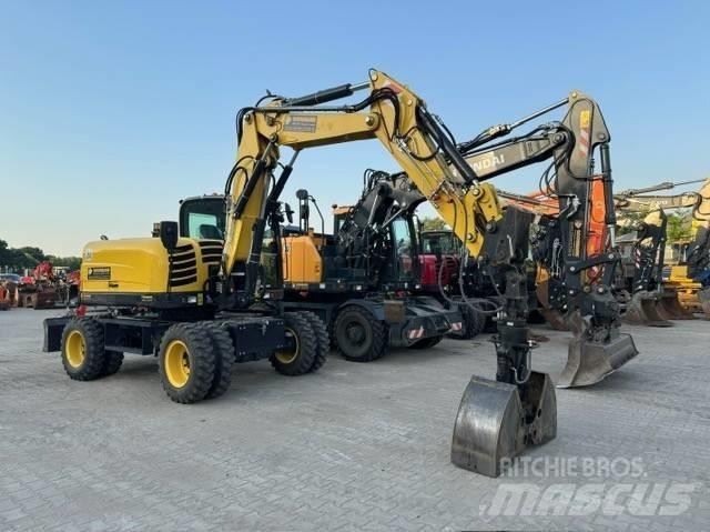 Yanmar B 110 W Excavadoras de ruedas