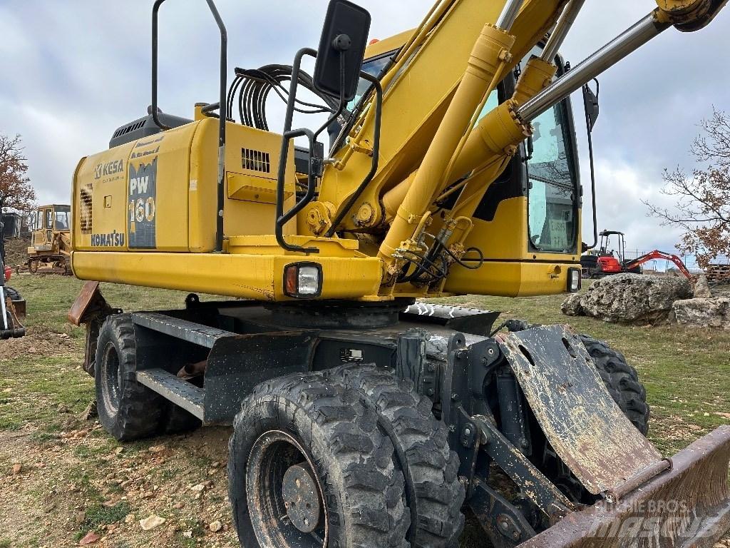 Komatsu PW 160-7E0 Excavadoras de ruedas