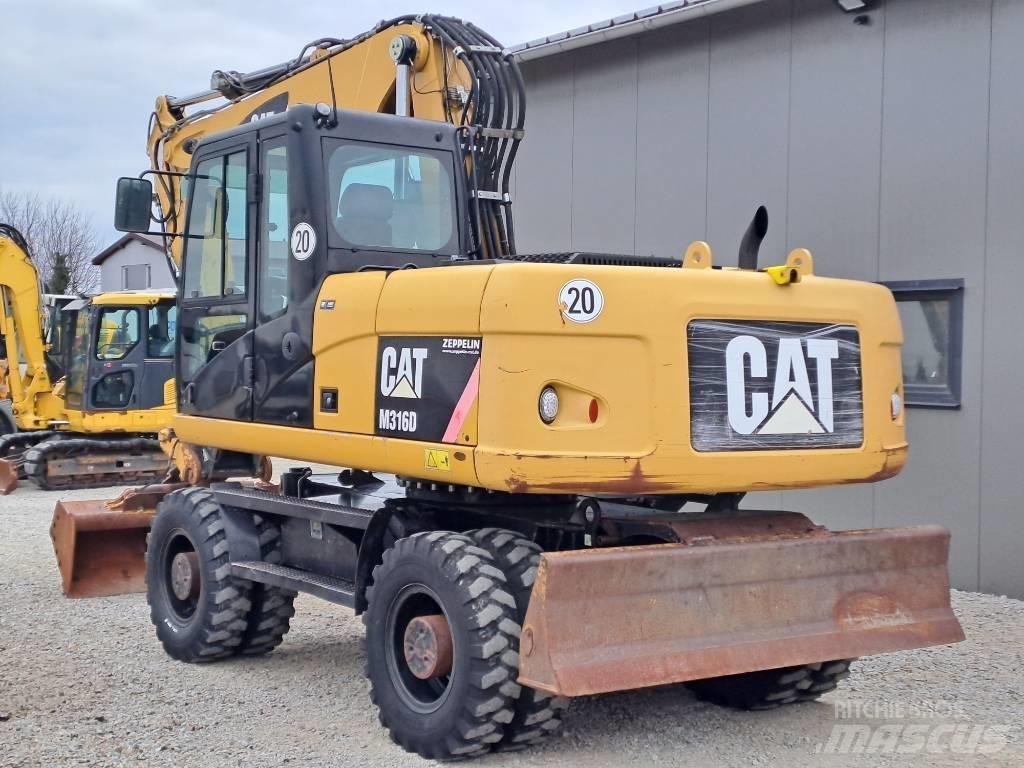 CAT M 316 D Excavadoras de ruedas