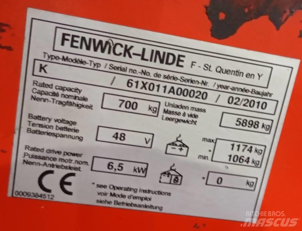 Linde K 011 Carretillas retráctiles