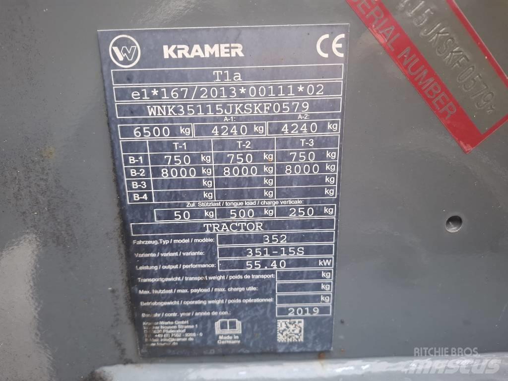 Kramer 8085 Cargadoras sobre ruedas