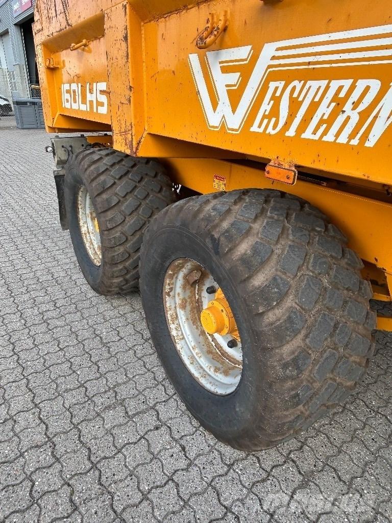 Western 160LHS Remolques volquete
