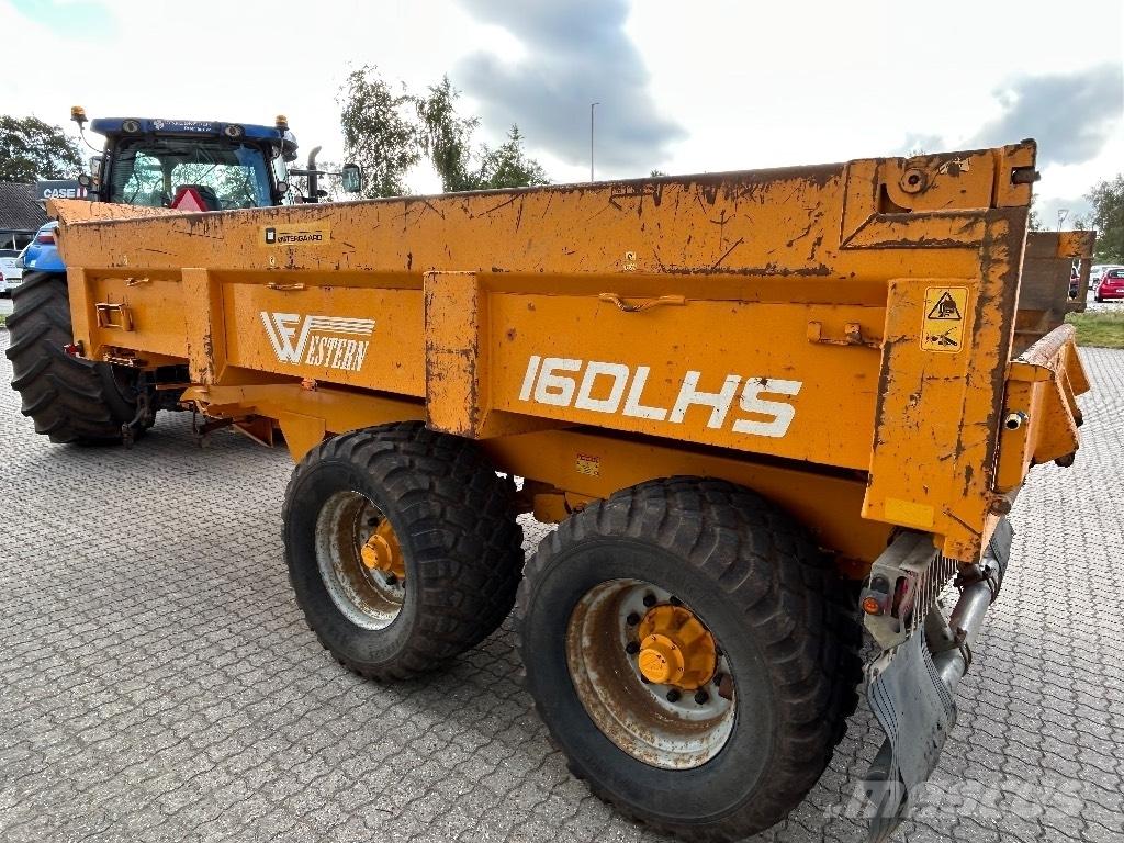 Western 160LHS Remolques volquete