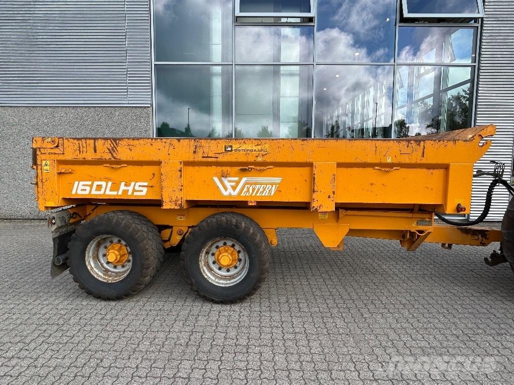 Western 160LHS Remolques volquete