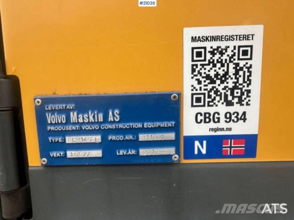 Volvo ECR 145 Excavadoras de cadenas