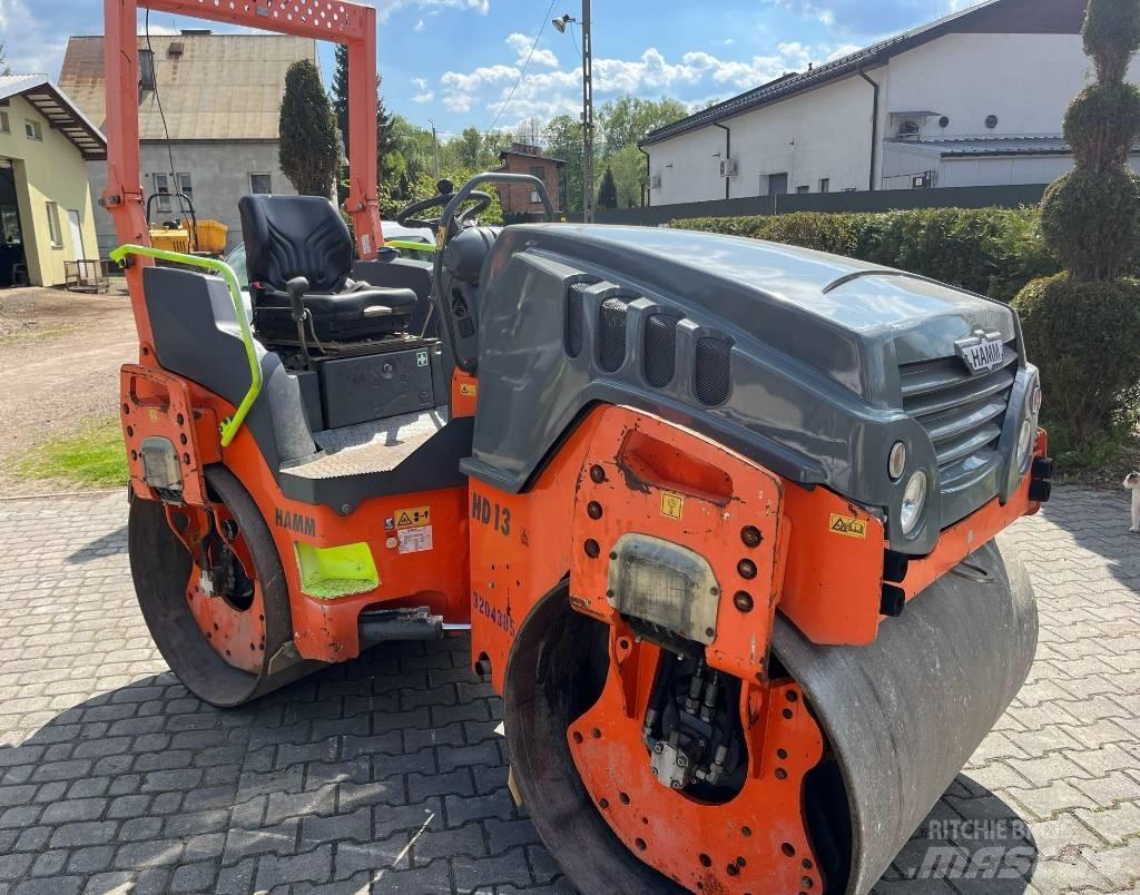 Hamm HD 13 VV Rodillos de doble tambor