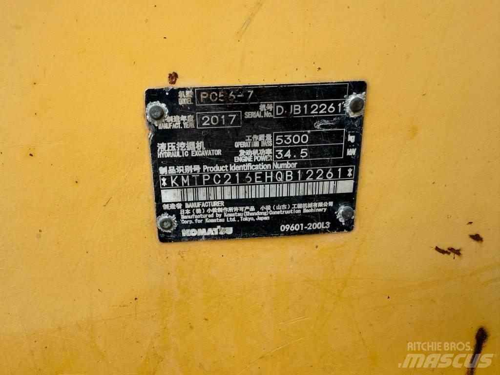 Komatsu PC 56-7 Mini excavadoras < 7t