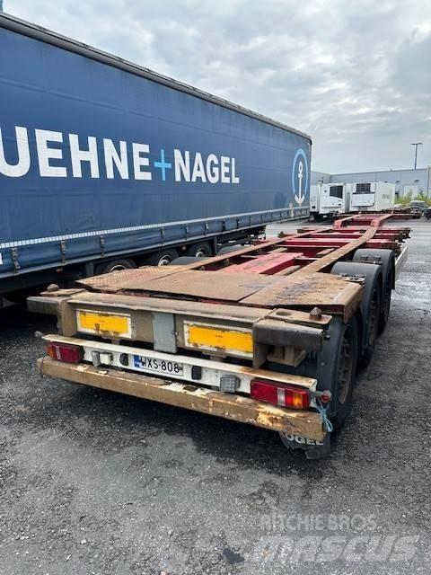 Kögel SW 24 WXS-808 Semirremolques portacontenedores
