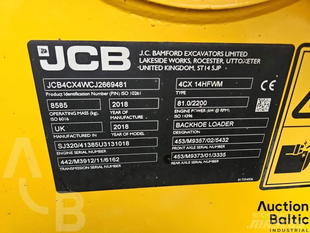 JCB 4 CX Retrocargadoras