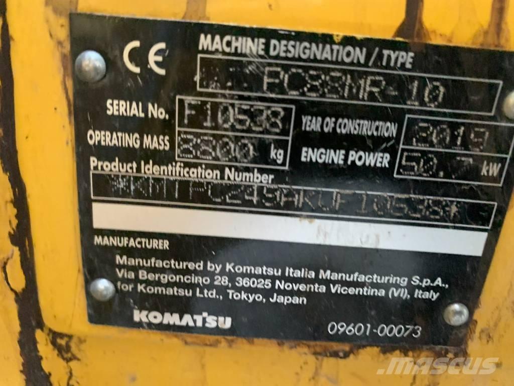 Komatsu PC 88 MR-10 Excavadoras de cadenas
