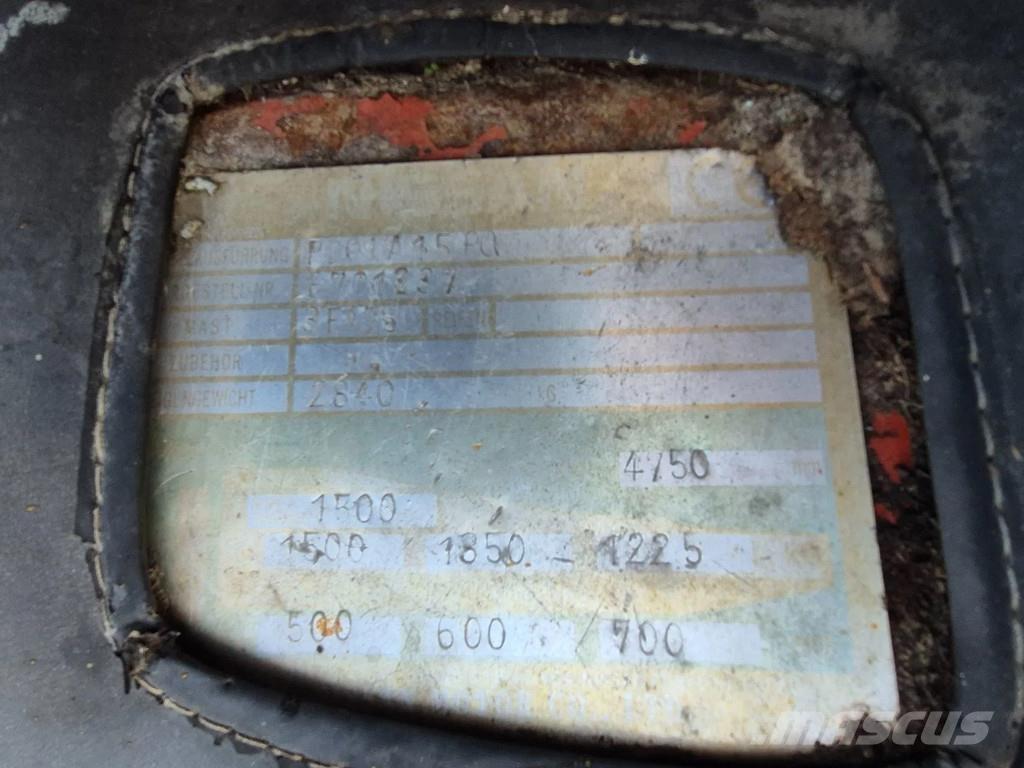 Nissan pd01a15po Carretillas LPG