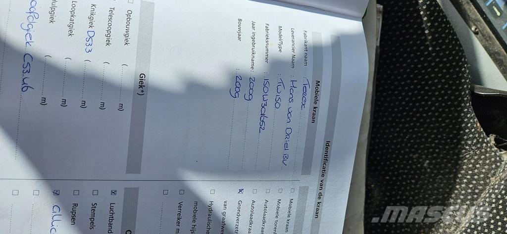 Terex TW150 Excavadoras de ruedas