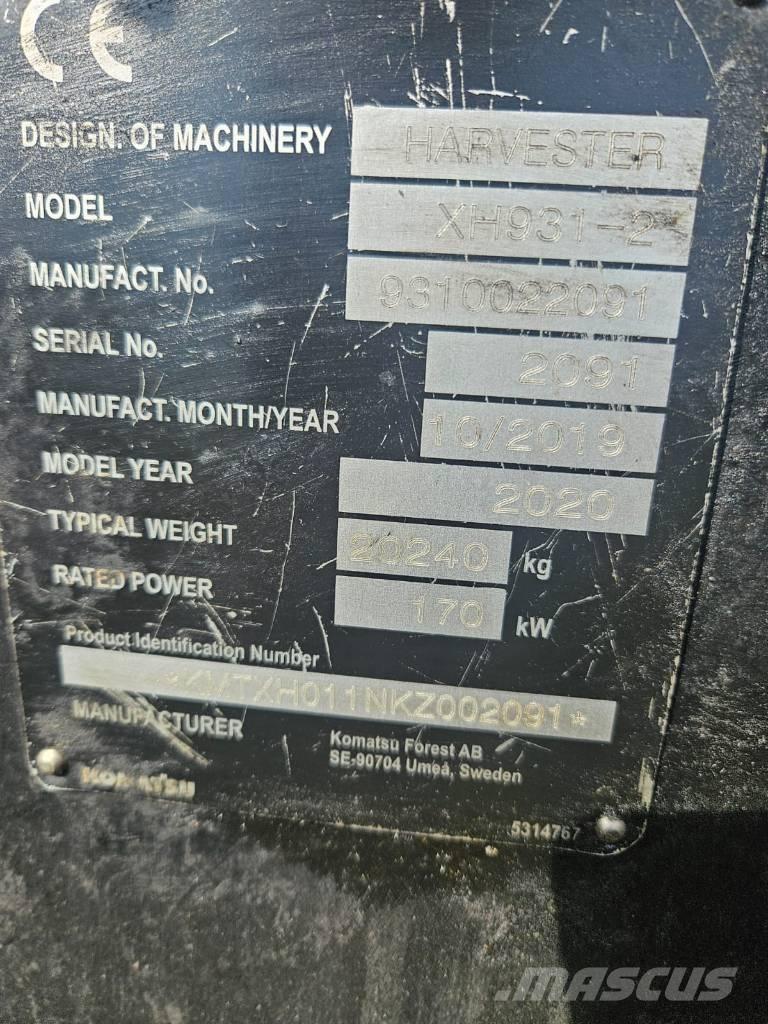 Komatsu C 144 Cosechadoras