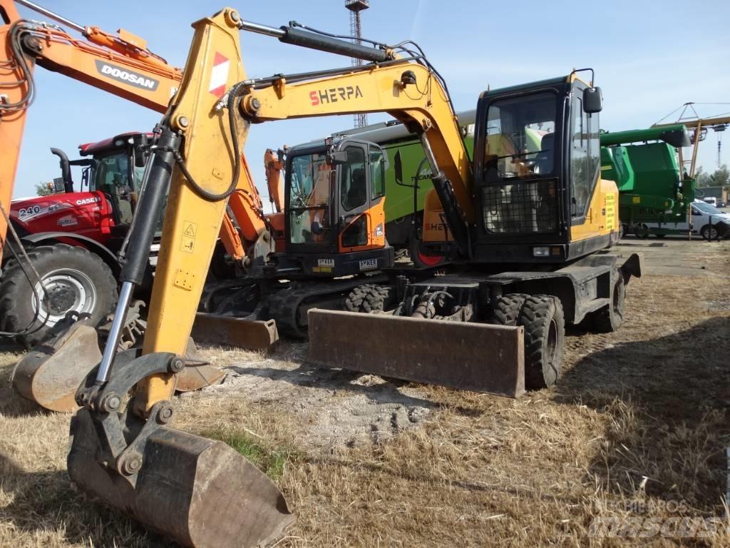 Sherpa EX70-4 Excavadoras de ruedas