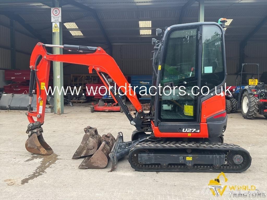 Kubota U 27-4 Mini excavadoras < 7t