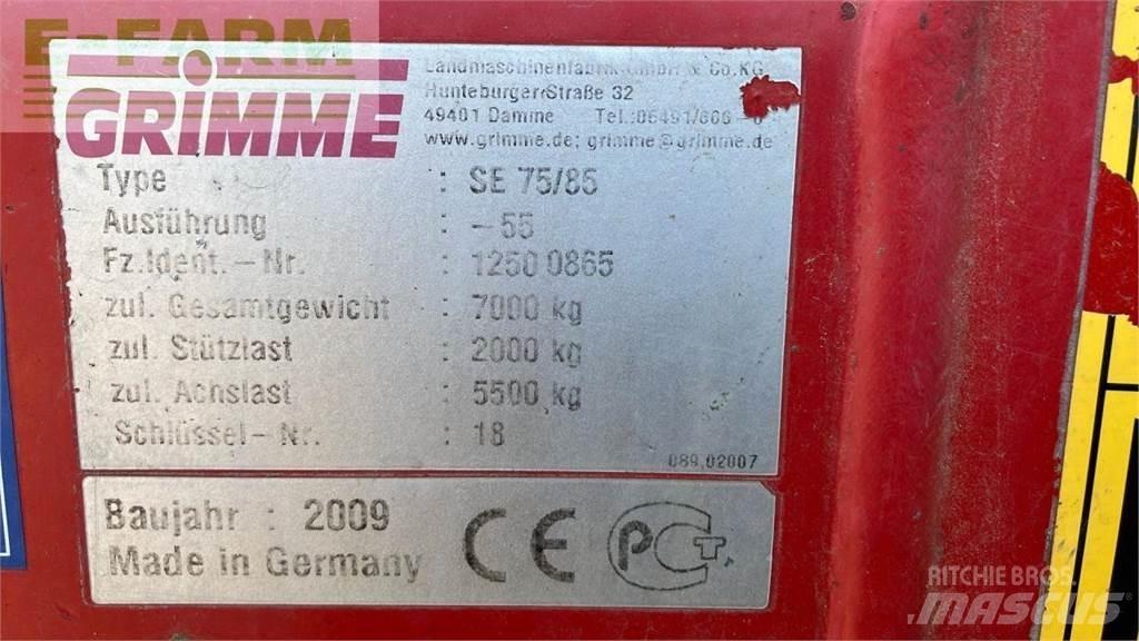 Grimme SE 85-55 Cosechadoras y excavadoras para patata