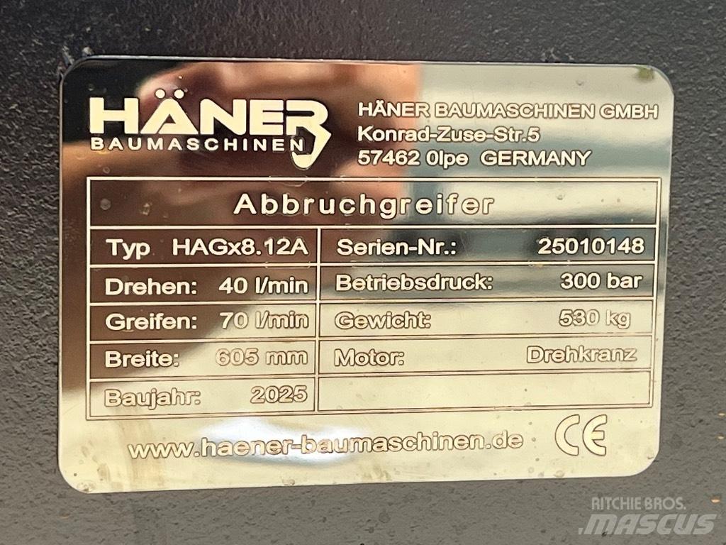  HANER HAGX8.12 Pinzas