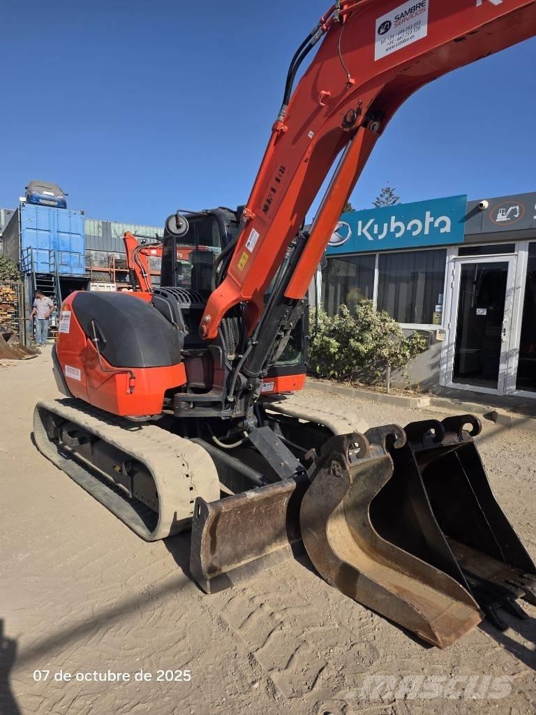 Kubota KX 080-4a2 Excavadoras 7t - 12t