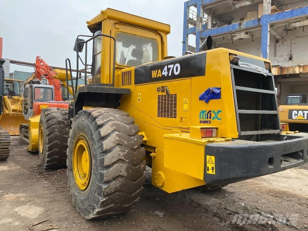 Komatsu WA 470-3 Cargadoras sobre ruedas