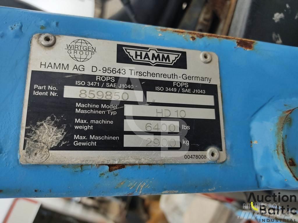 Hamm HD 10 Otros rodillos