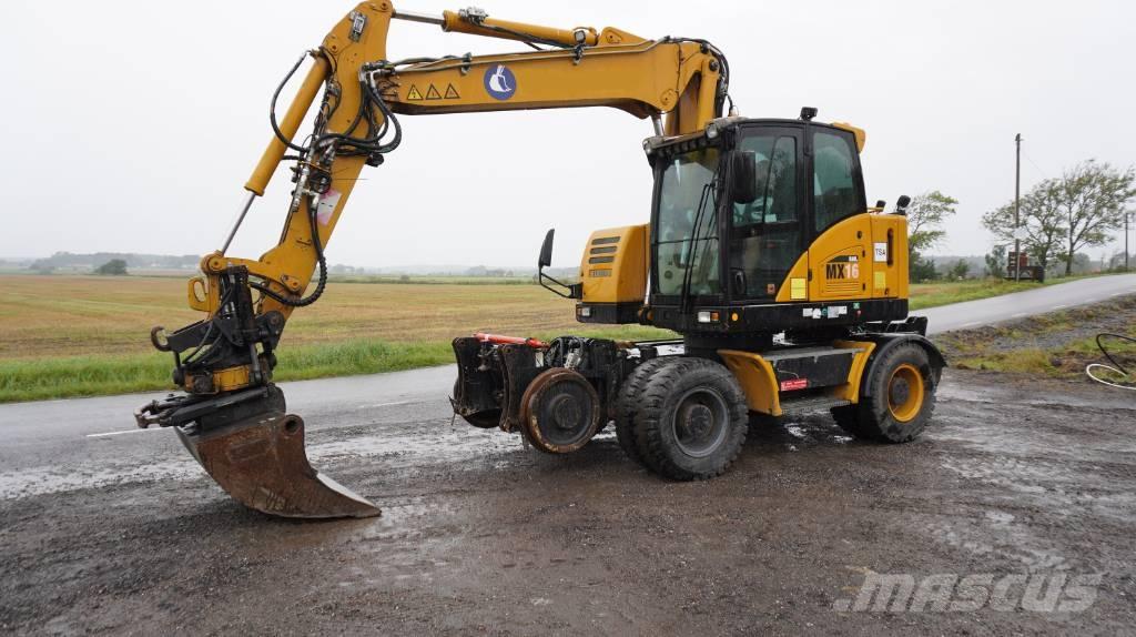 Hydrema MX 16 Rail Excavadoras de ruedas