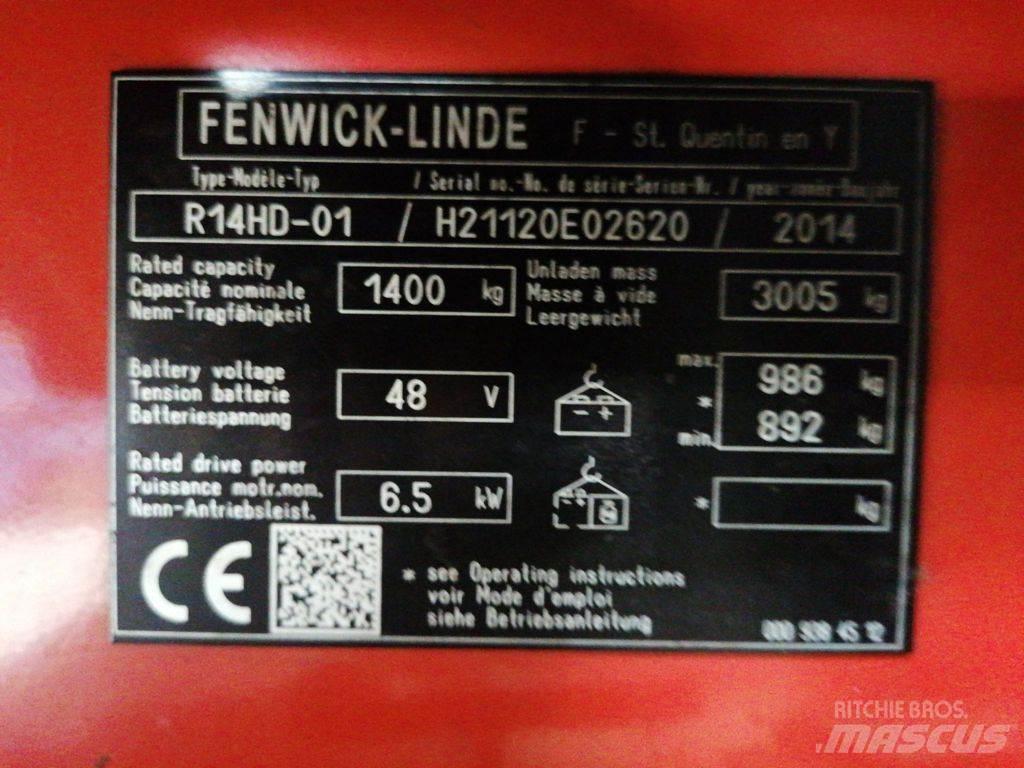 Linde R14HD-01 Carretillas retráctiles