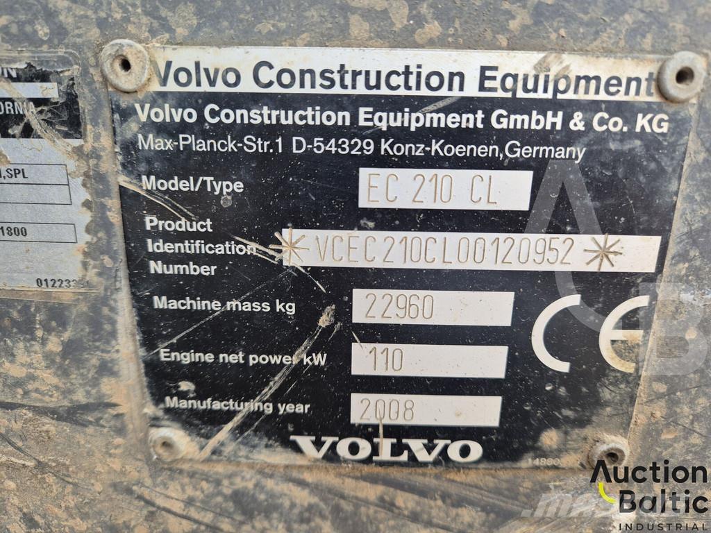 Volvo EC 210 C L Excavadoras de cadenas