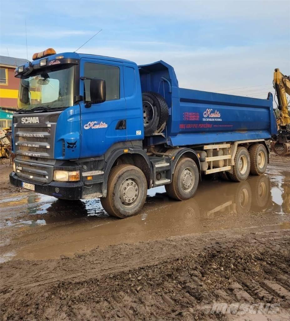 Scania R420 8x4 Camiones portacubetas